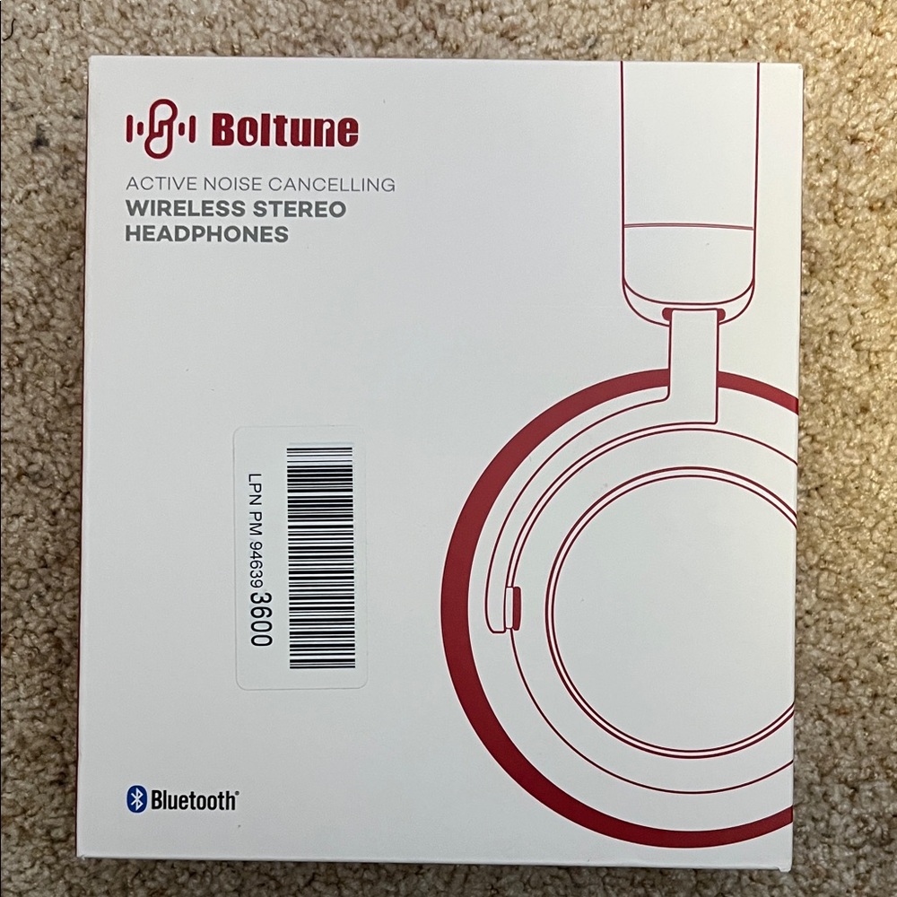 Wireless Over-Ear Headphones - White